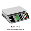 Báscula de Mostrador BAR-6X Rhino 20kg | Conteo de Piezas y Conexión POS