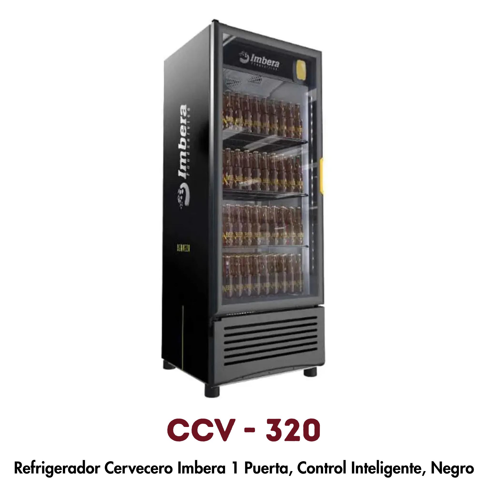 Refrigerador Cervecero Imbera CCV-320 | 320 Botellas, Puerta de Cristal
