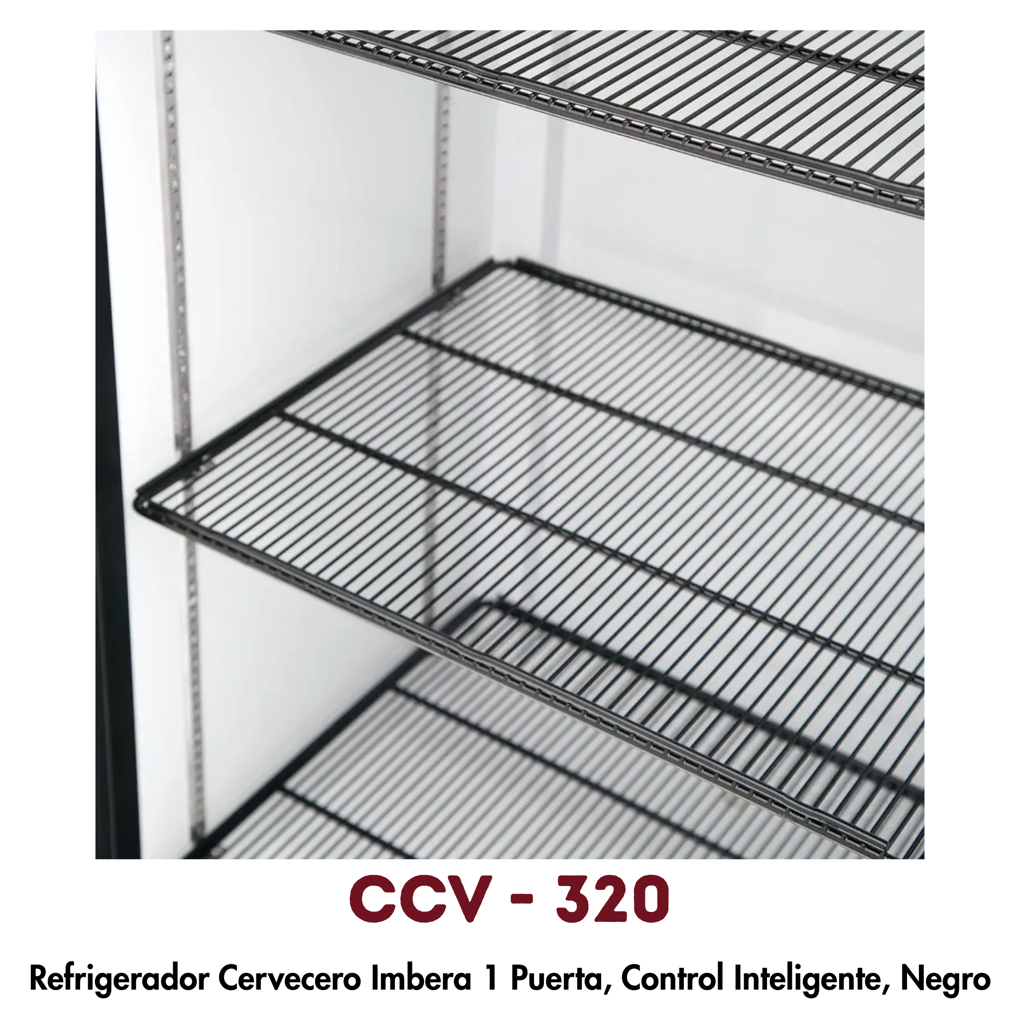 Refrigerador Cervecero Imbera CCV-320 | 320 Botellas, Puerta de Cristal