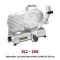 Rebanadora Eléctrica Rhino SLI-250 | Cuchilla 250mm, Espesor Ajustable