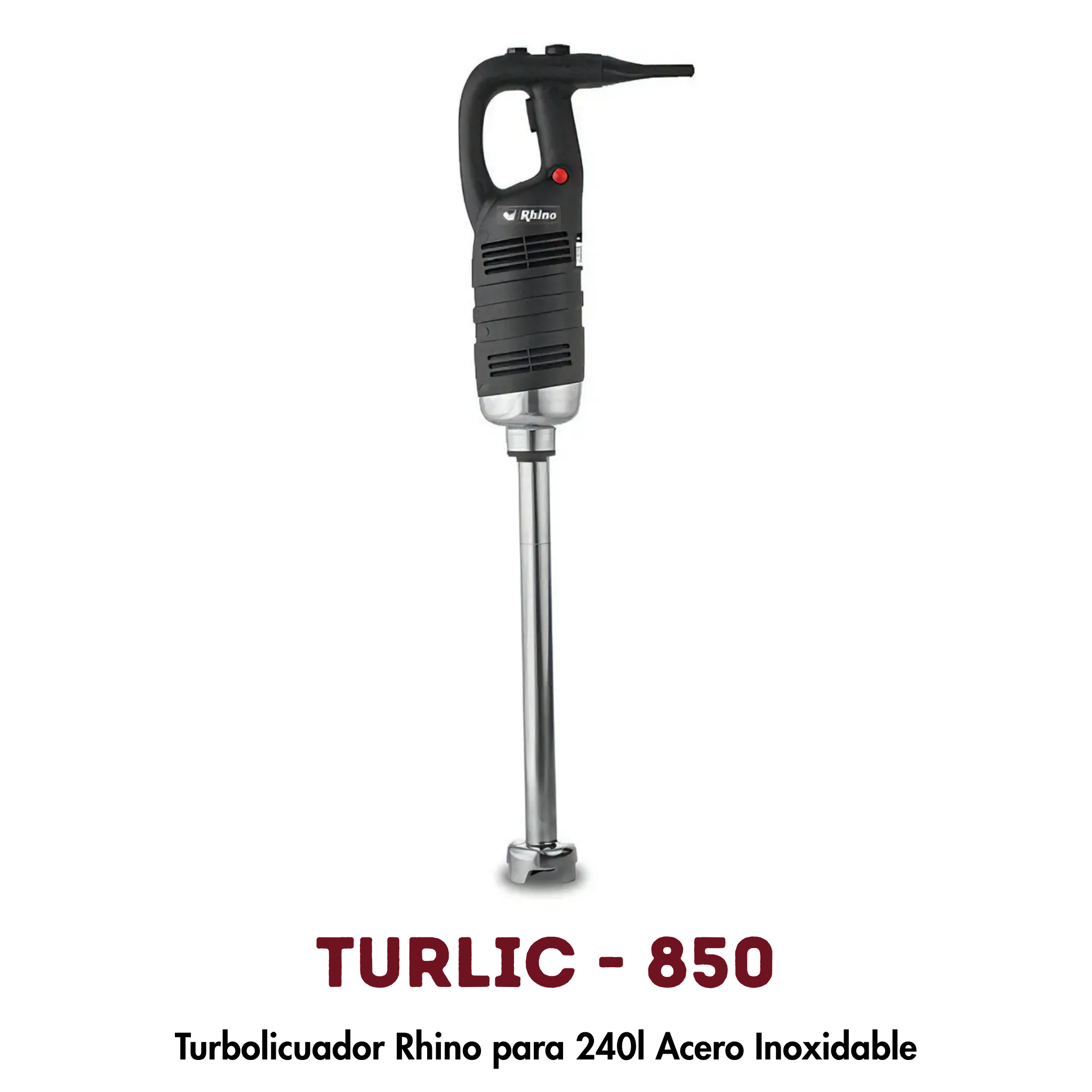 Turbolicuador Rhino TURLIC-850 | 240L, Motor 850W Industrial