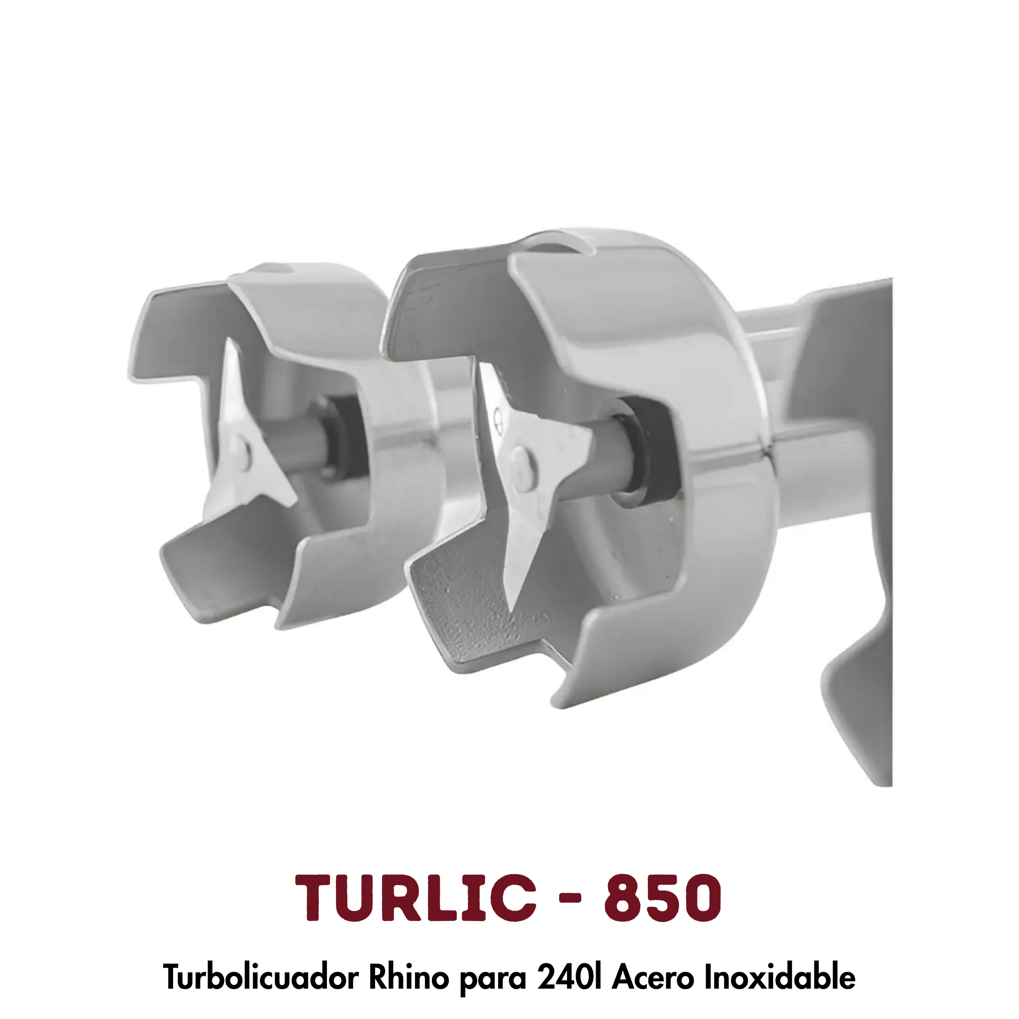 Turbolicuador Rhino TURLIC-850 | 240L, Motor 850W Industrial