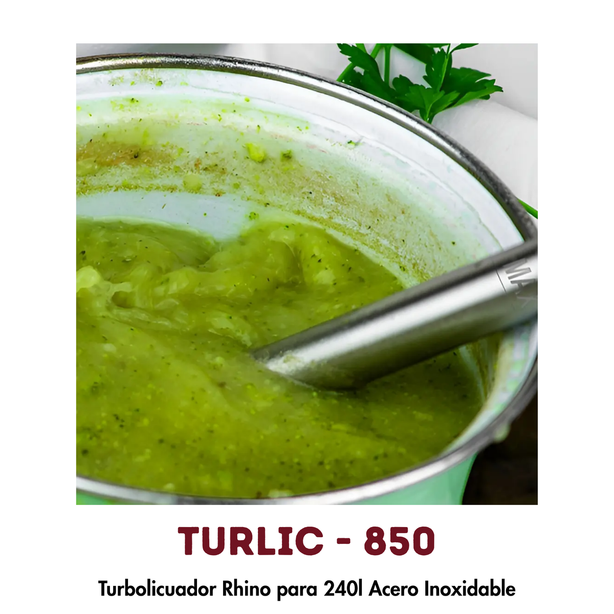 Turbolicuador Rhino TURLIC-850 | 240L, Motor 850W Industrial