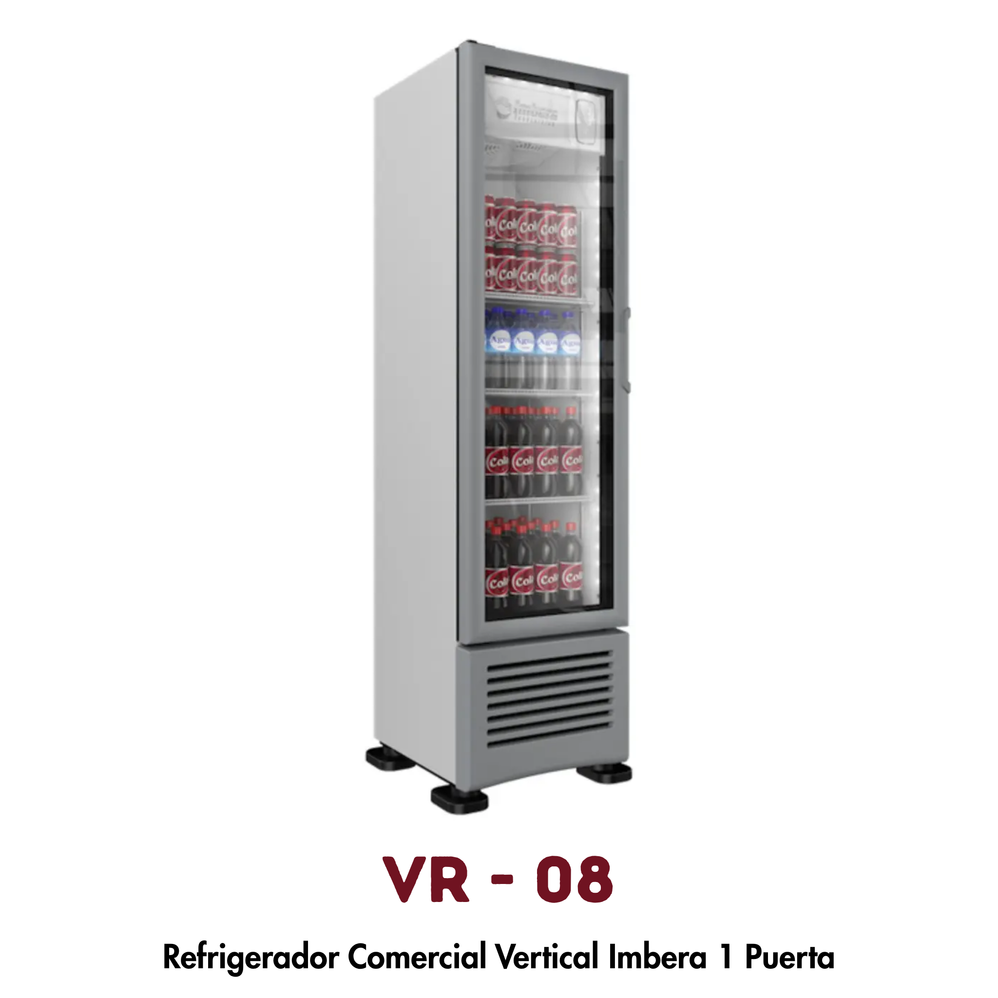 Refrigerador Vertical Imbera VR-08 | 8 Pies, Eficiencia A+