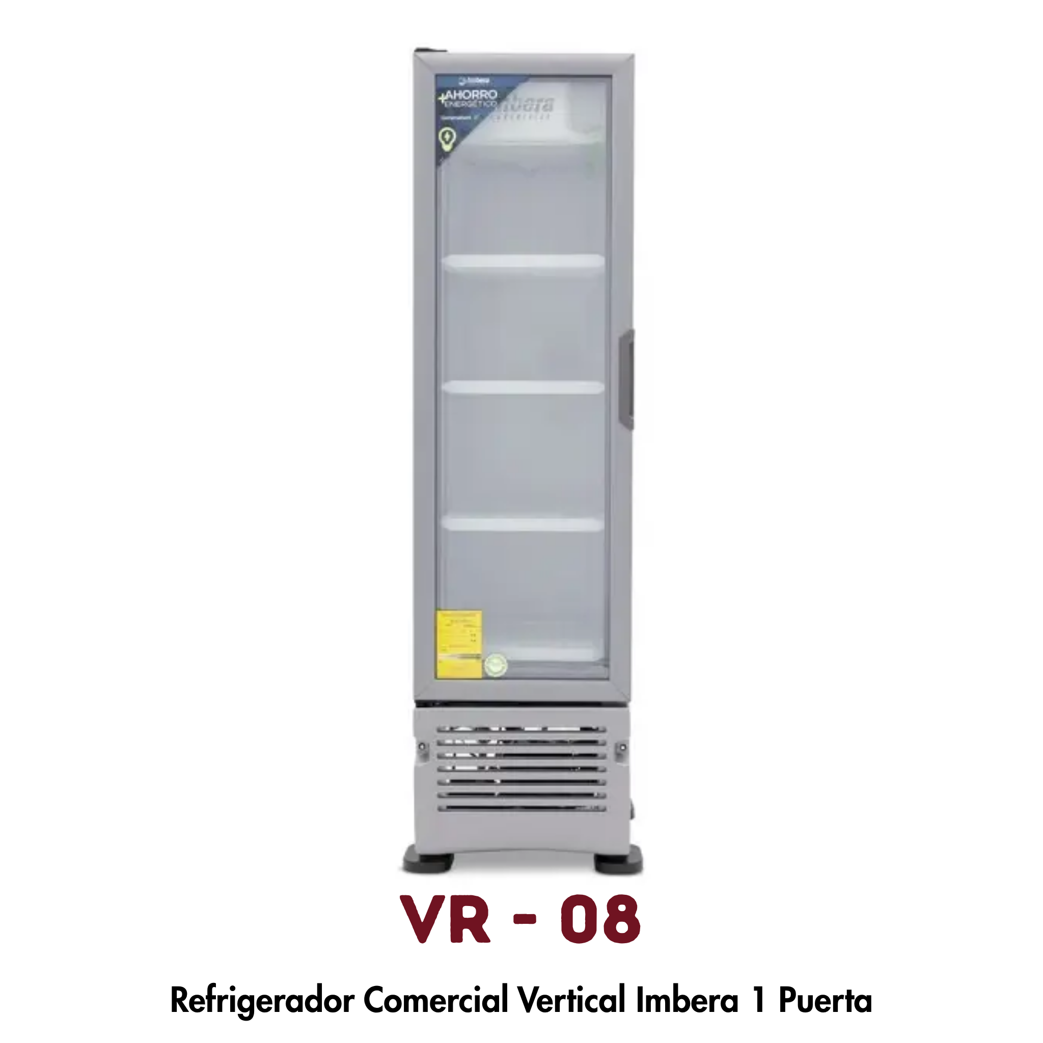 Refrigerador Vertical Imbera VR-08 | 8 Pies, Eficiencia A+