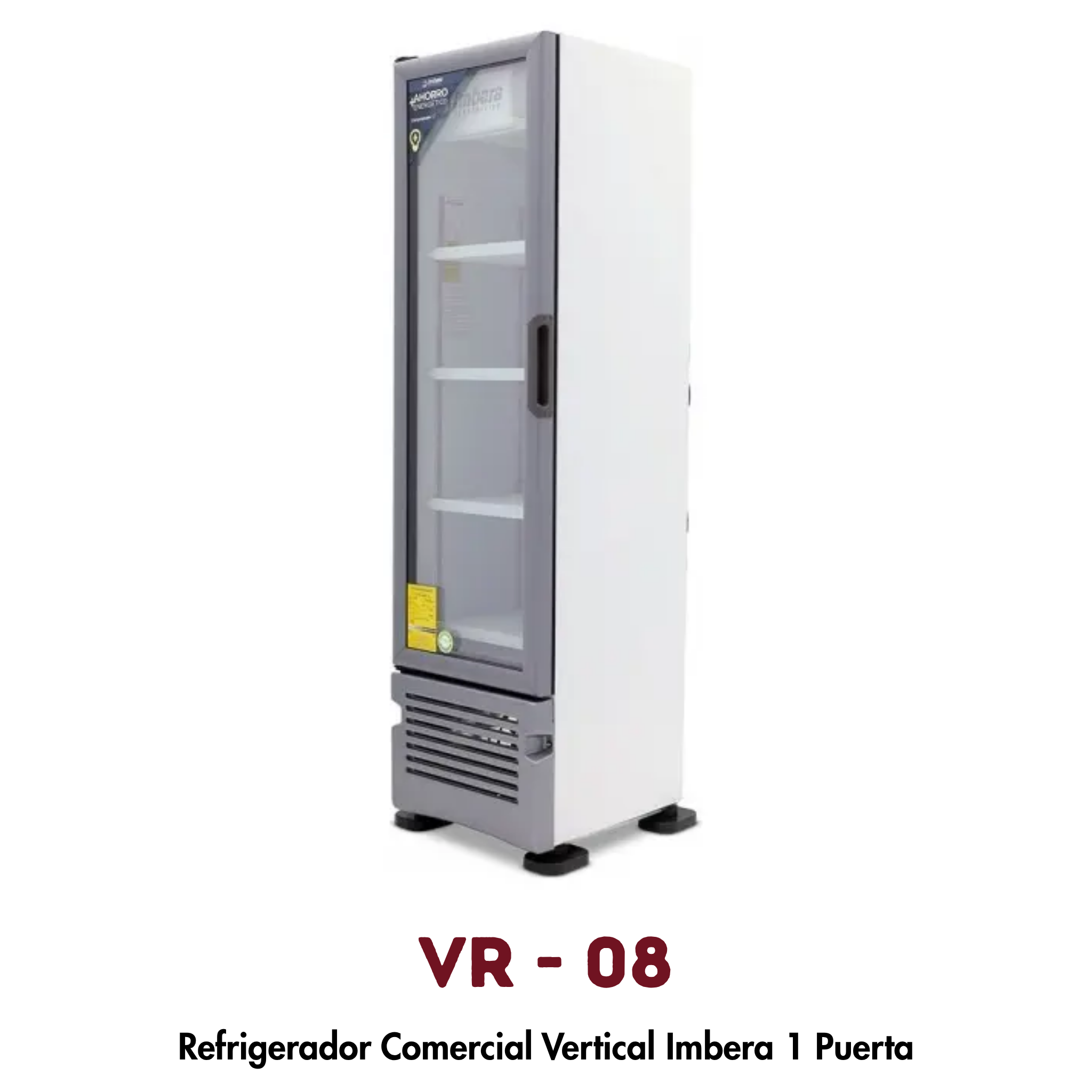 Refrigerador Vertical Imbera VR-08 | 8 Pies, Eficiencia A+