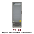 Refrigerador Vertical Imbera VR-20 | 538.9 L, Control Inteligente