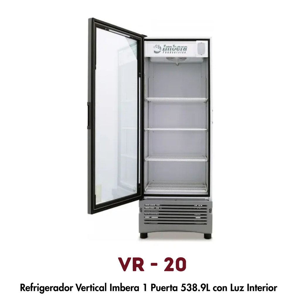 Refrigerador Vertical Imbera VR-20 | 538.9 L, Control Inteligente