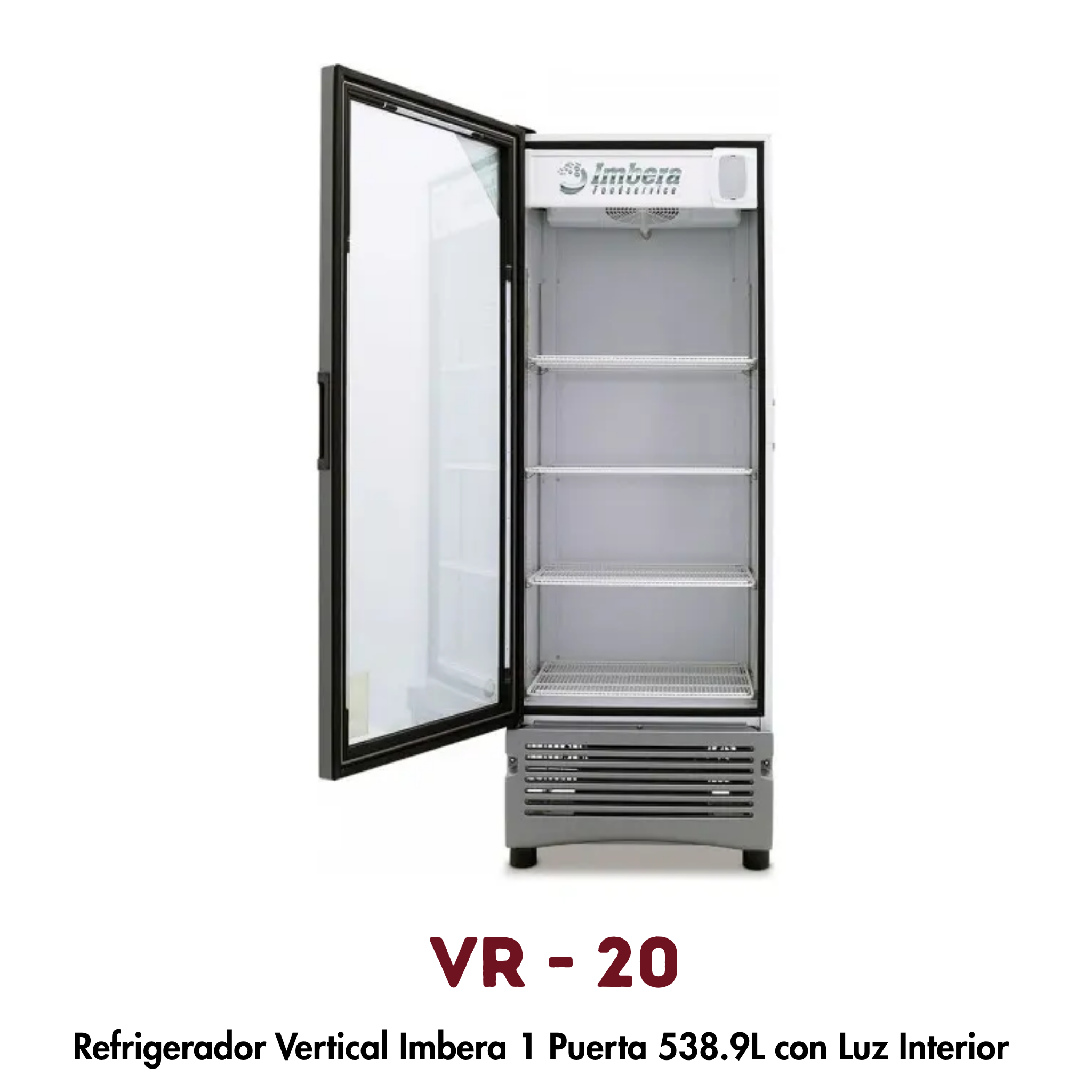 Refrigerador Vertical Imbera VR-20 | 538.9 L, Control Inteligente