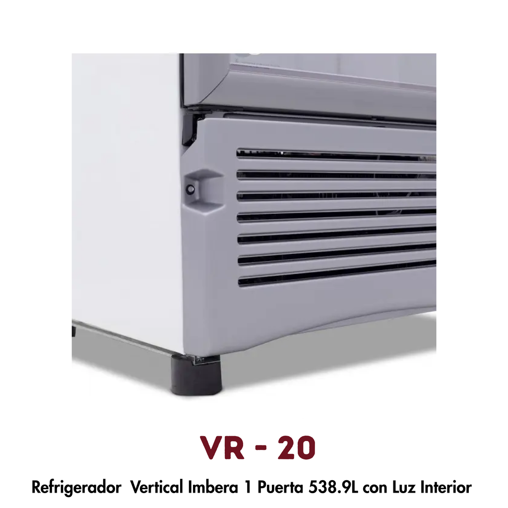 Refrigerador Vertical Imbera VR-20 | 538.9 L, Control Inteligente