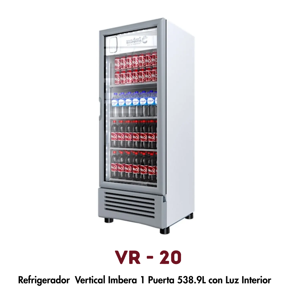 Refrigerador Vertical Imbera VR-20 | 538.9 L, Control Inteligente